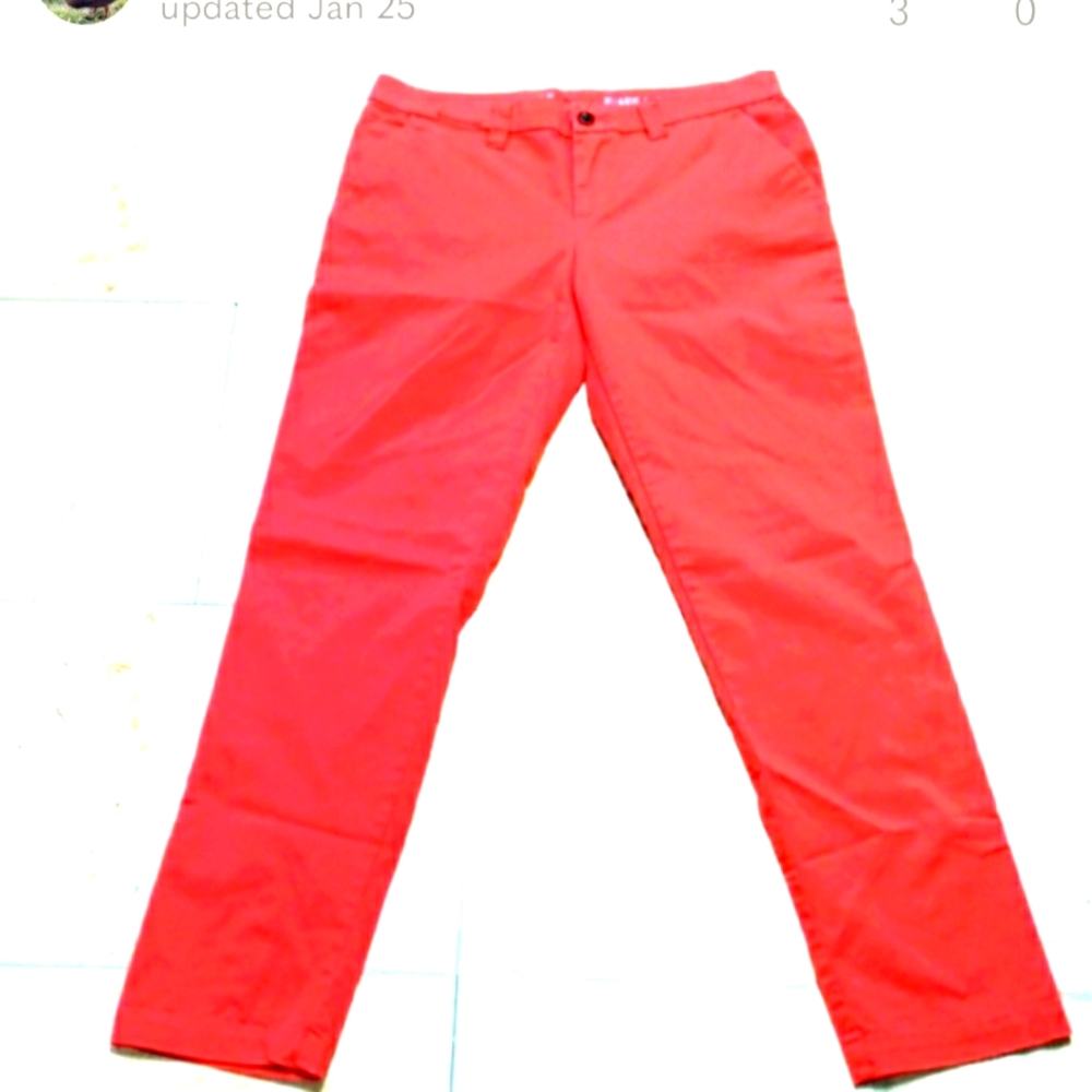 Women's Gap Red Khakis